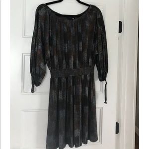H+m shimmer dress